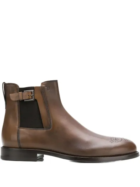 Tod's buckle-detail chelsea boots
