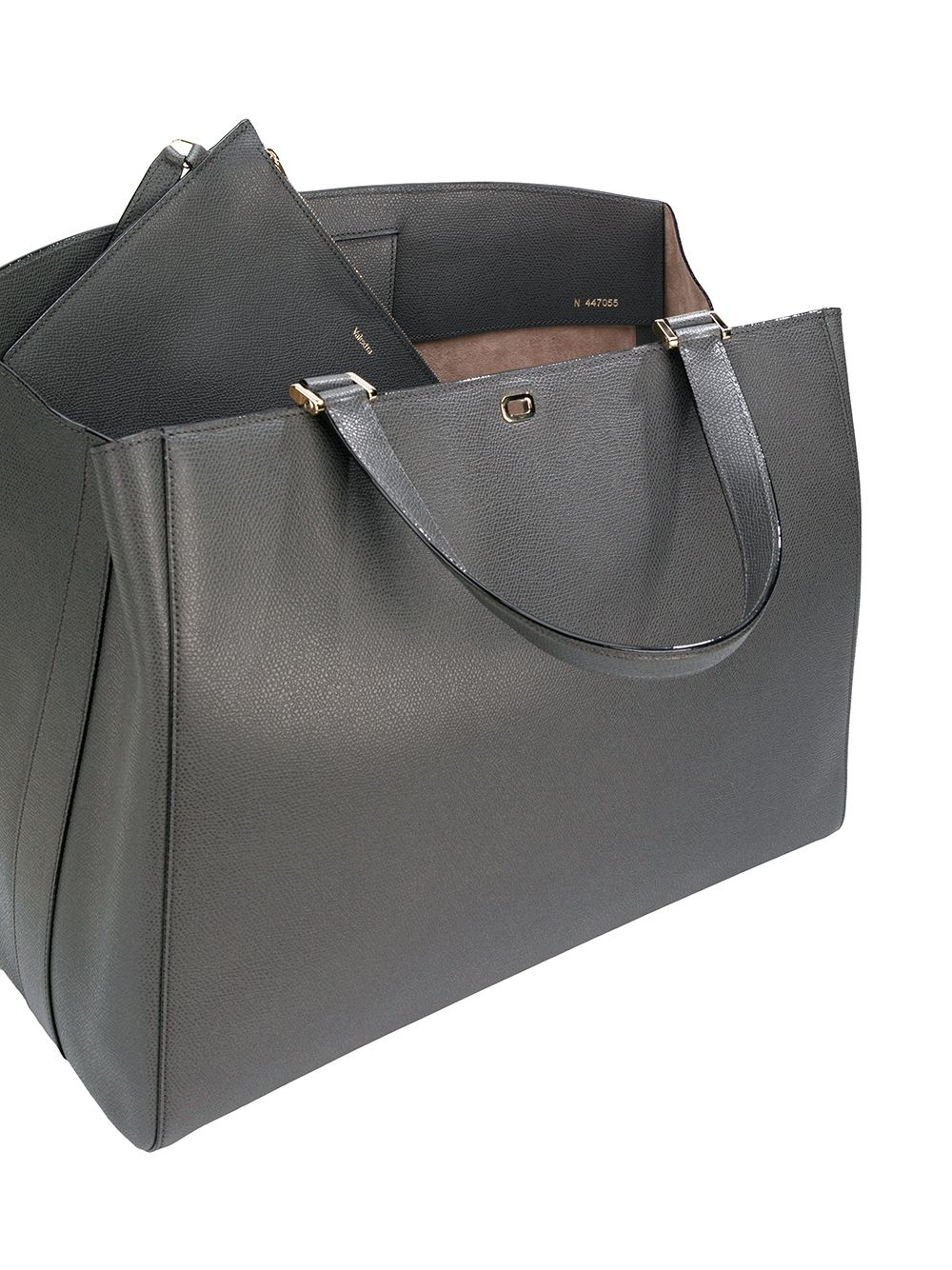 Valextra Brera Large Leather Top-Handle Tote Bag - Bergdorf Goodman