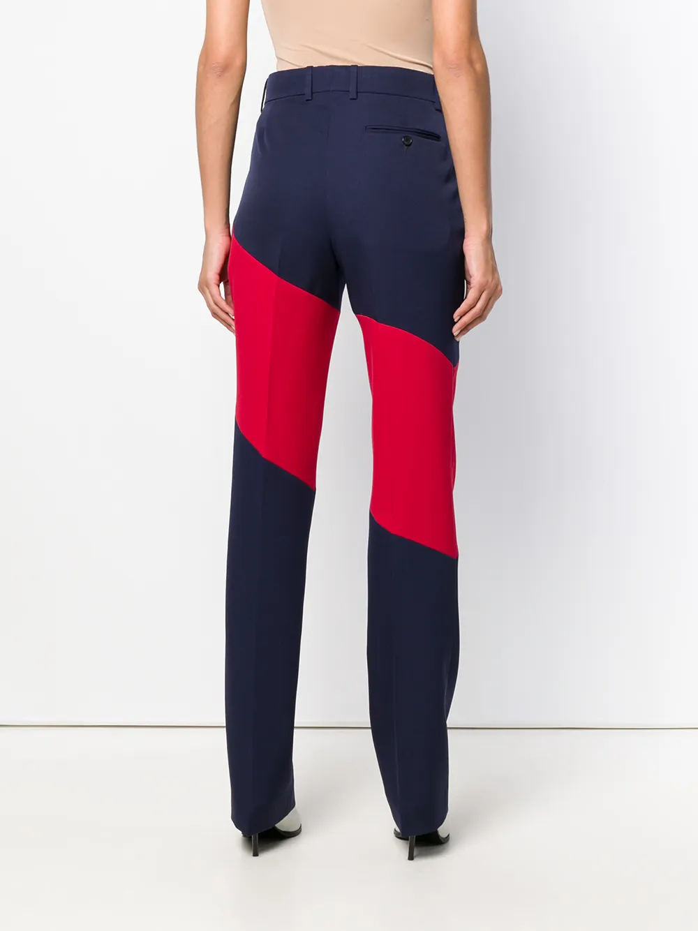 Calvin Klein tweekleurige broek Blauw