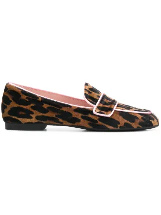 pretty ballerinas leopard loafer