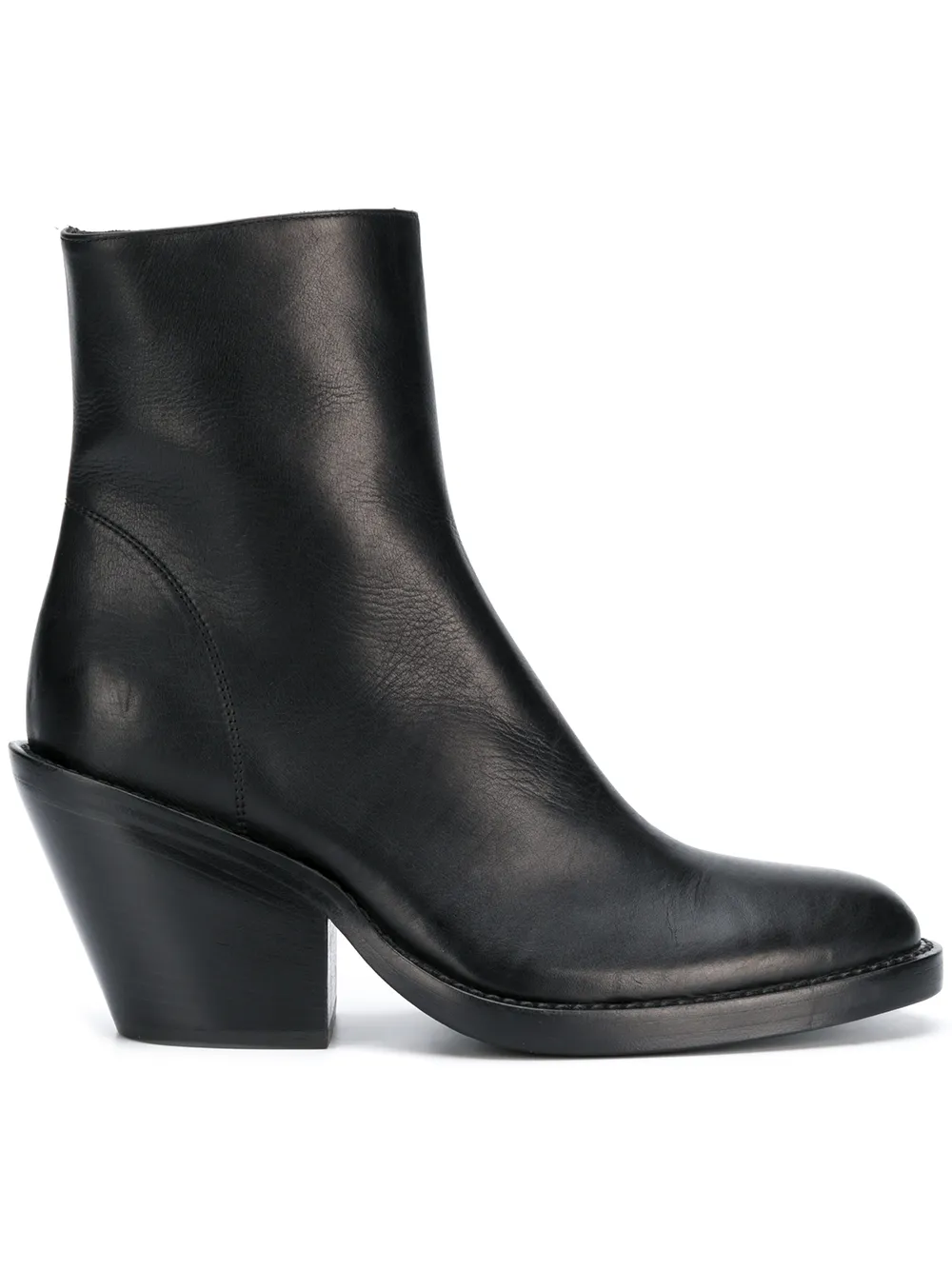 Ann Demeulemeester Vitello Nero Boots - Tendenza classica, vale la pena avere Ann Demeulemeester Vitello Nero Boots - Tendenza classica, vale la pena avere