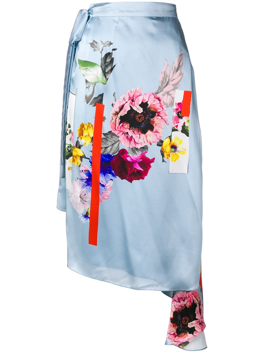 фото Preen by thornton bregazzi юбка 'nadine' с цветочным принтом