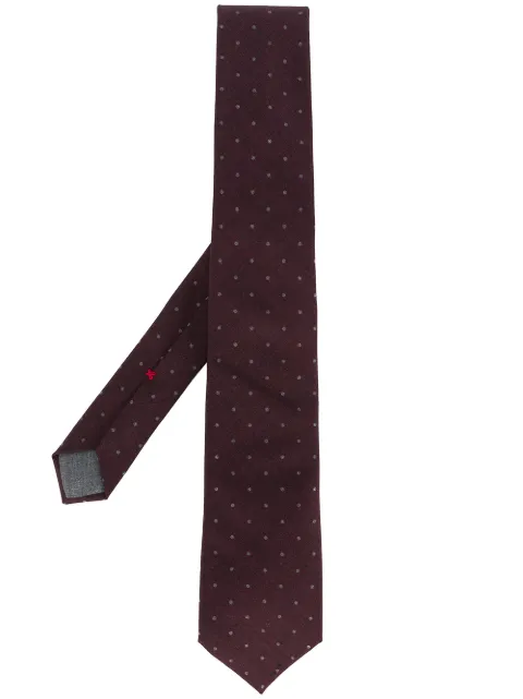 Brunello Cucinelli polka dotted tie 