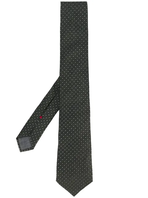 Brunello Cucinelli polka dotted tie