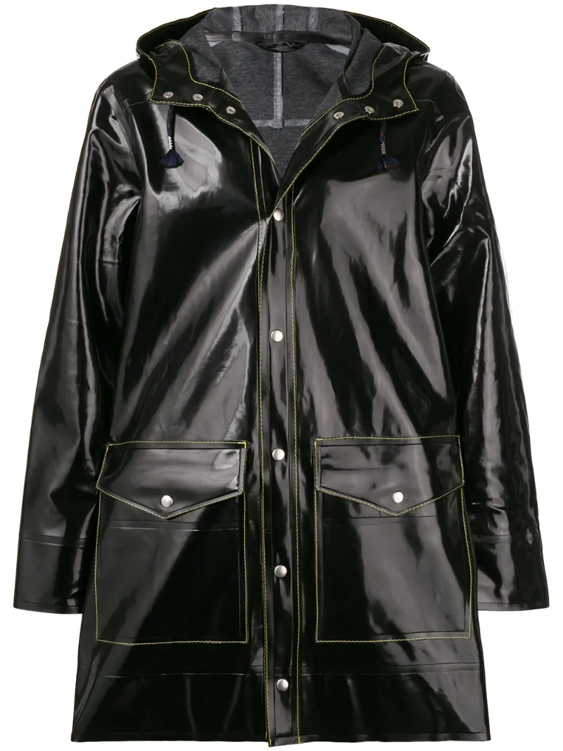 Marni длинный дождевик Marni x Stutterheim