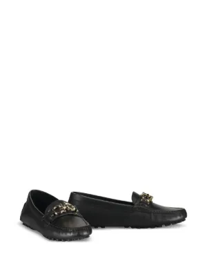jimin♡ 美品GUCCI ブラック ローファー 38.5 GUCCI - Vintage グッチ GUCCI ローファー モカシン ホース