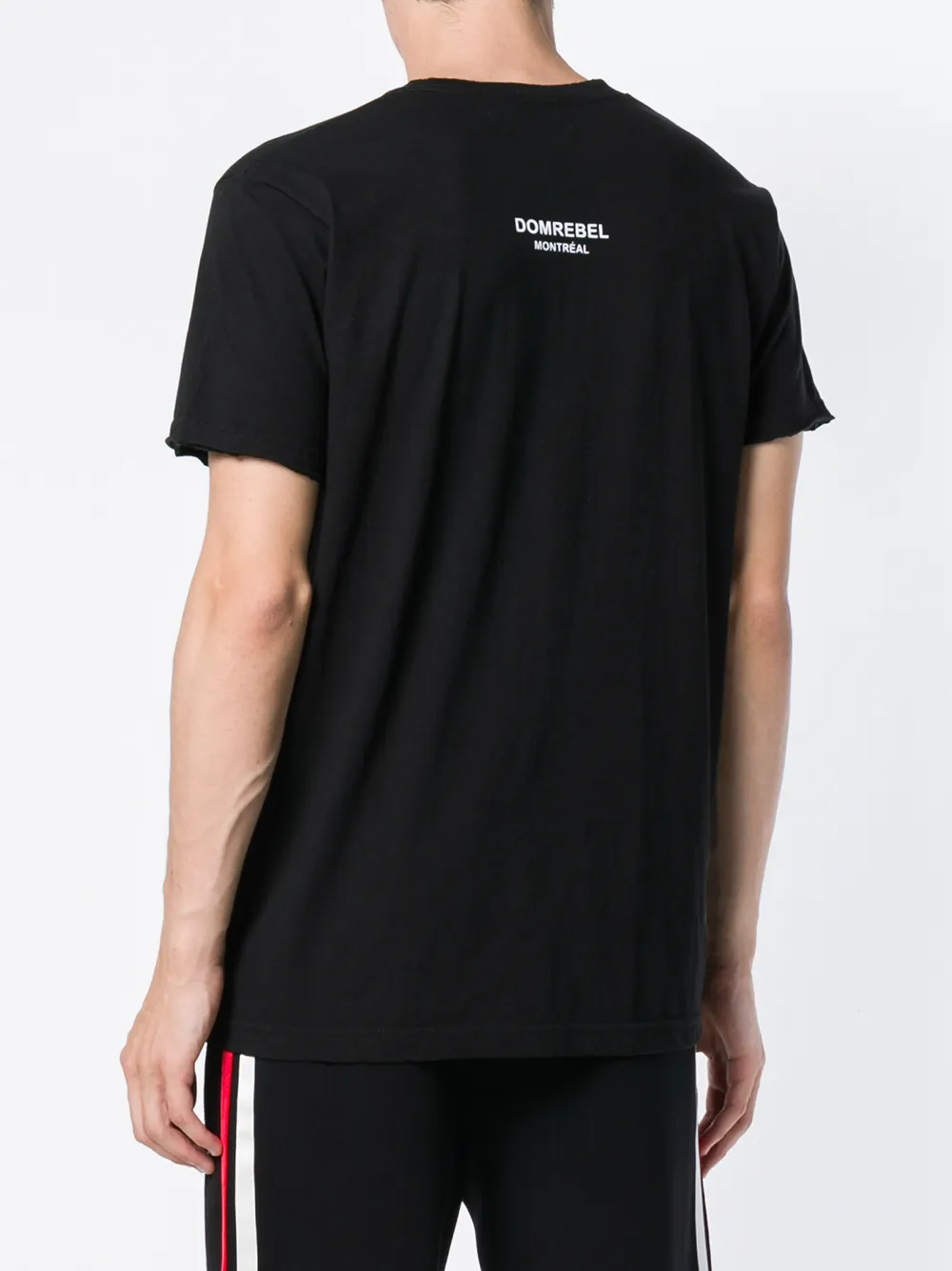 DOMREBEL T-shirt Zwart