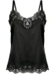 Immagine 1 di Dolce & Gabbana Canotta con bordo in pizzo