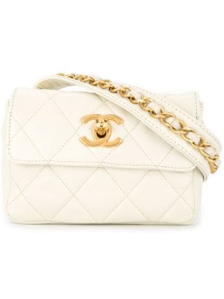 CHANEL Pre-Owned Cosmos Line Chain Belt Bag - Farfetch