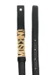 Moschino logo belt