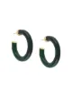Image 1 of Gas Bijoux Caftan hoop earrings