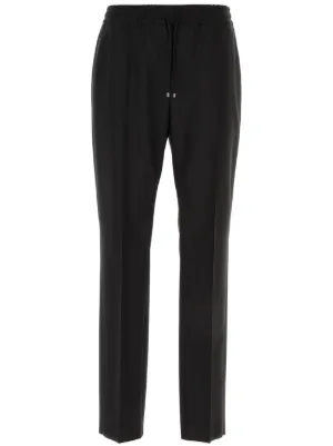Valentino Garavani side-stripe Tailored Trousers | Black | FARFETCH
