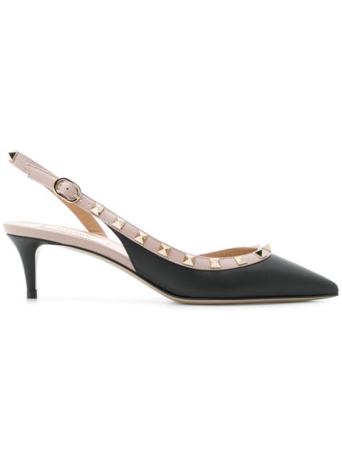 valentino garavani rockstud slingback pumps