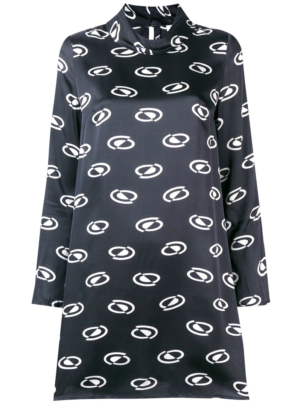 фото Rixo Bardot space age spot dress