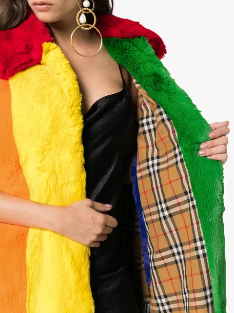 burberry rainbow cape