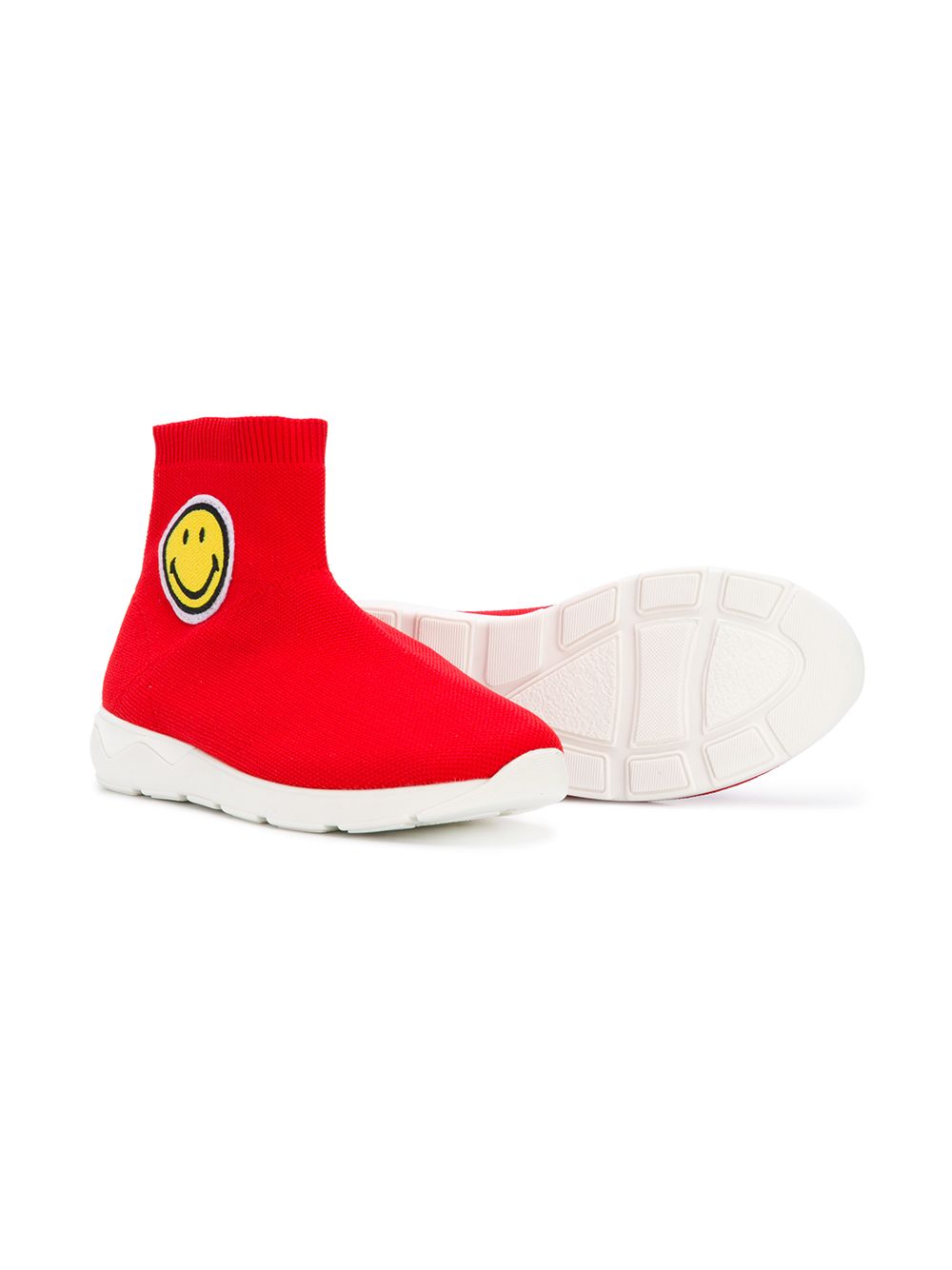 фото Joshua Sanders Kids smiley sock sneakers