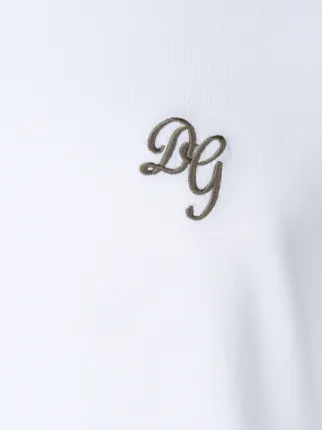 embroidered logo T-shirt展示图