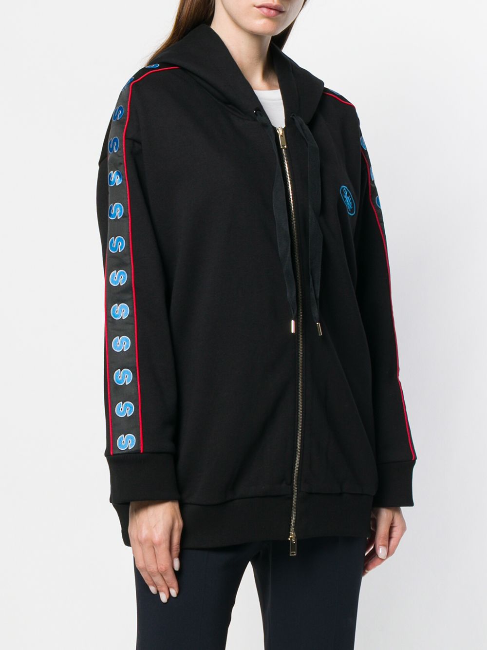 фото Stella McCartney logo stripe hoodie