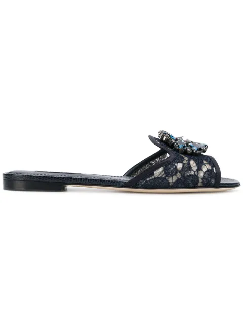 Dolce & Gabbana sandales en cuir