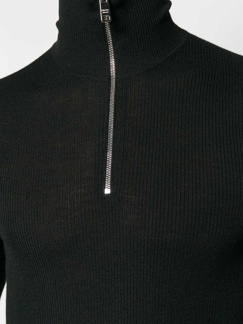 prada half zip sweater