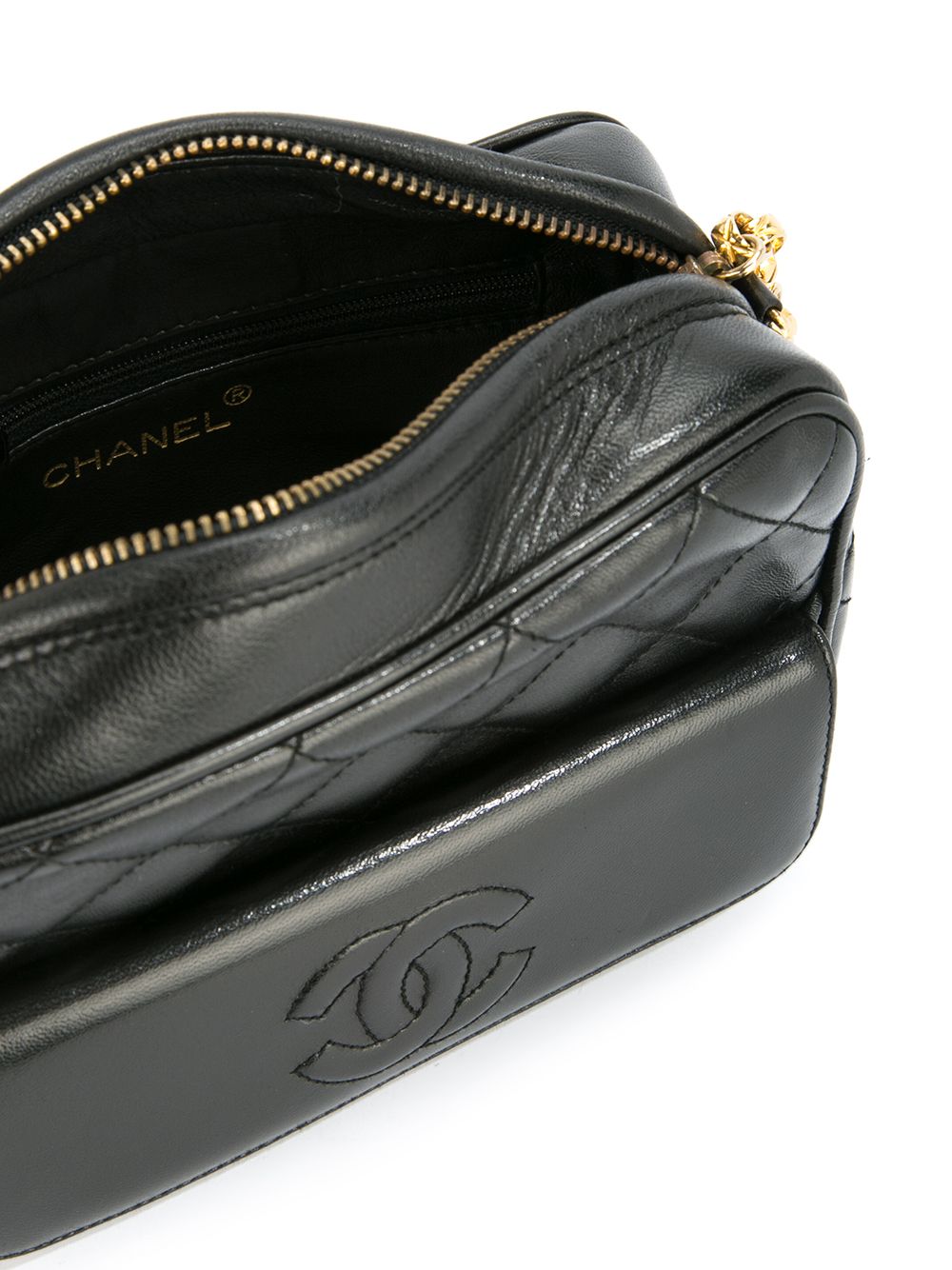 фото Chanel pre-owned стеганая сумка на плечо