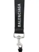 Balenciaga logo embossed lanyard