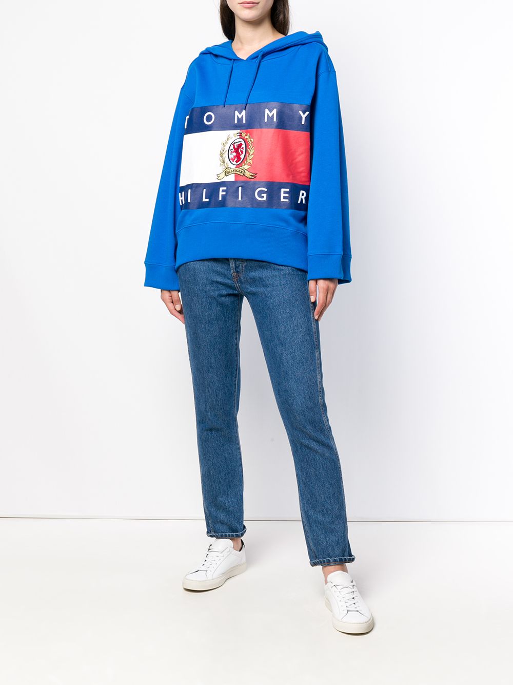 фото Hilfiger Collection printed oversized hoodie