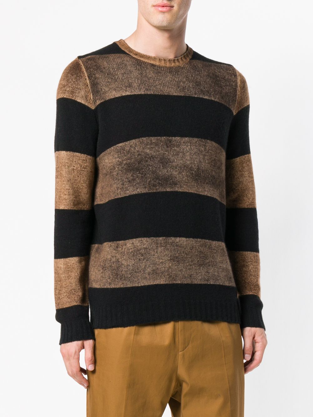 фото Avant toi overdyed striped sweater