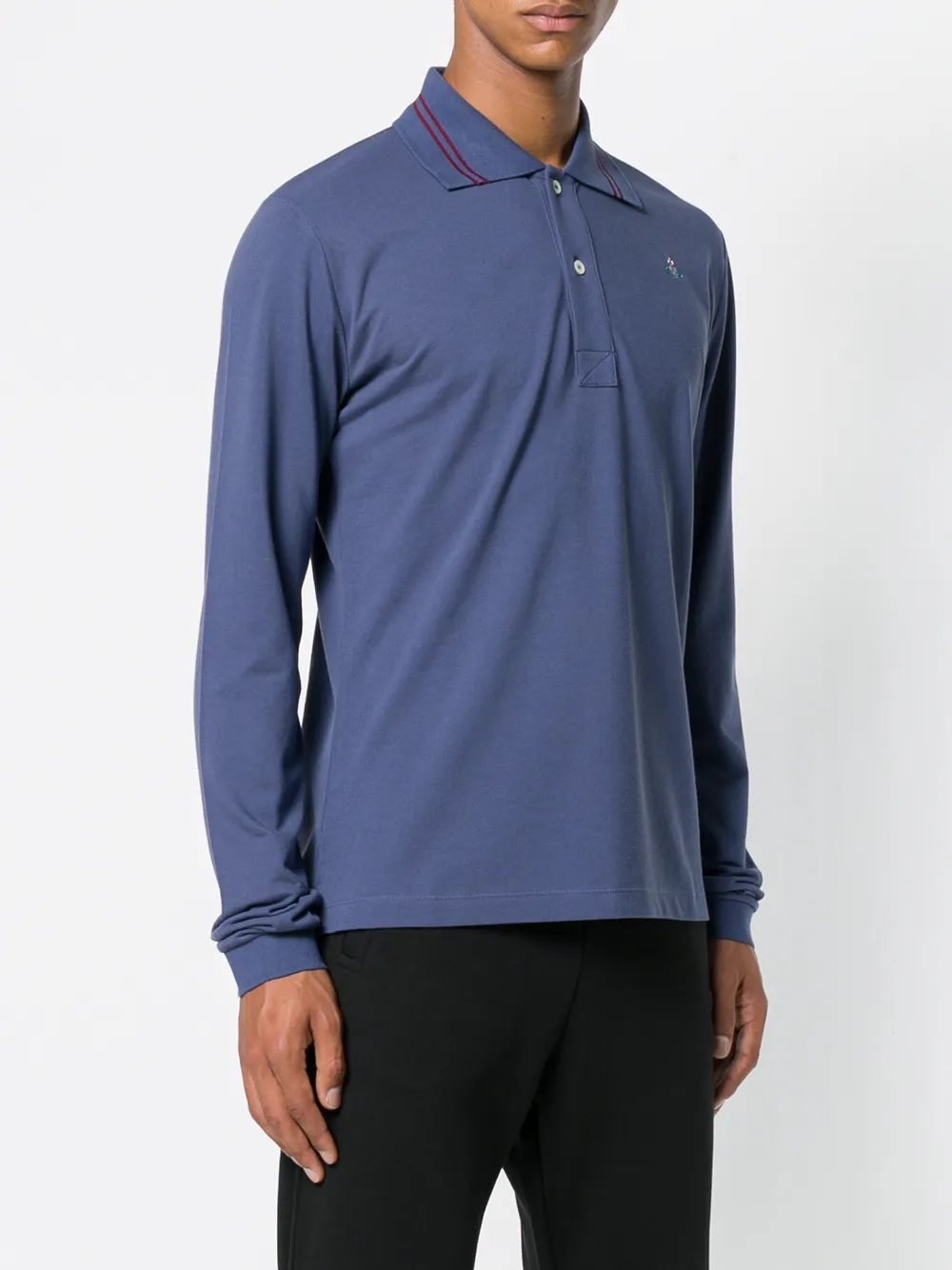 vivienne westwood long sleeved polo shirt