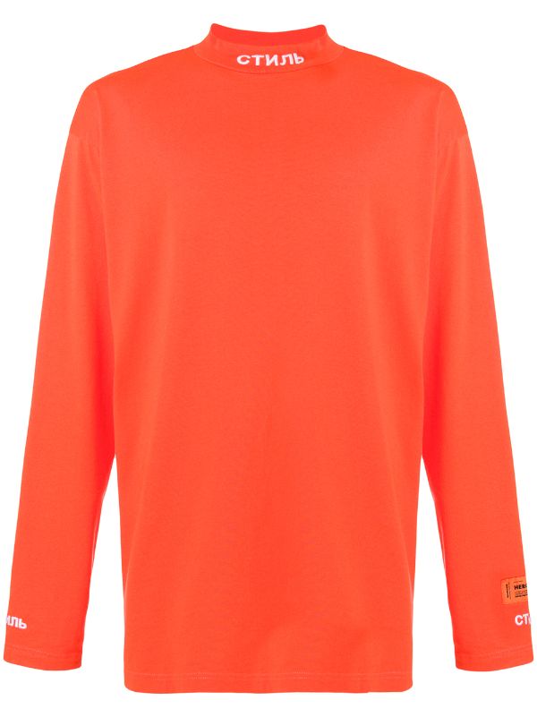 heron preston mock neck