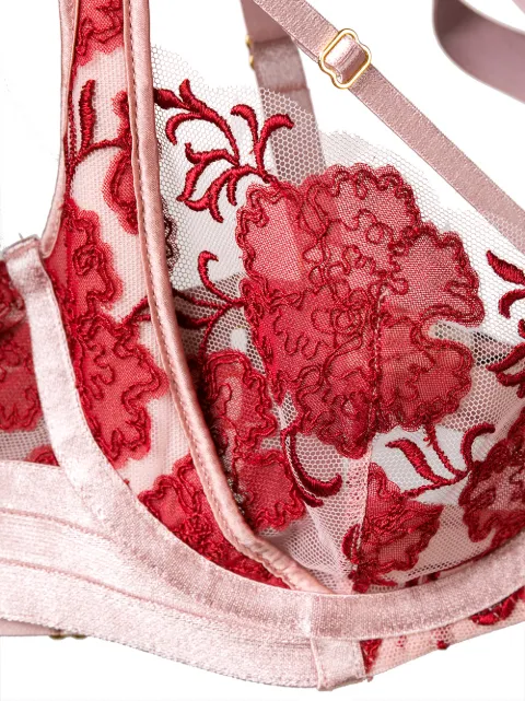 BORDELLE BORDELLE AMAYA BALCONETTE BRA - PINK