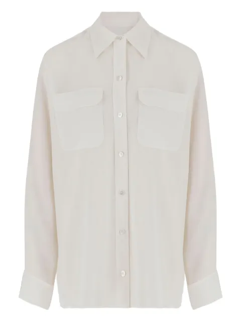 Equipment Signature slim-fit silk shirt