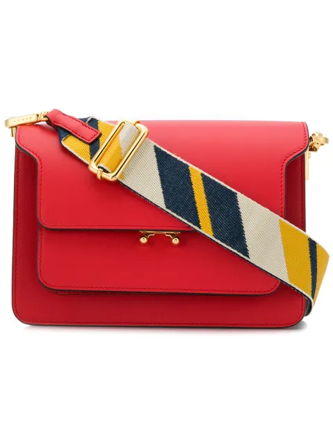 Marni Medium Trunk Bag - Red
