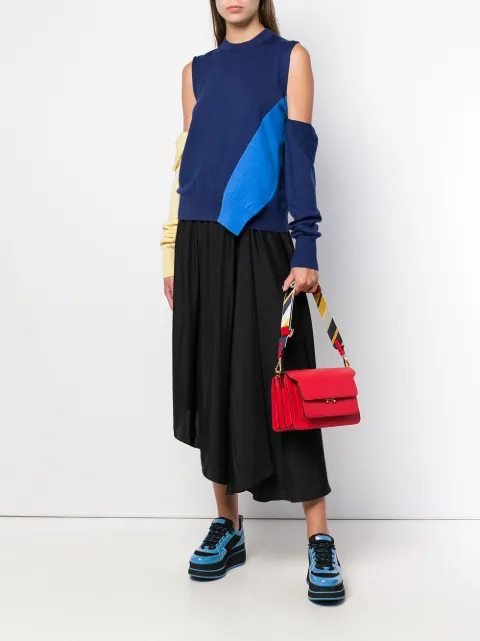 Marni Medium Trunk Bag - Red