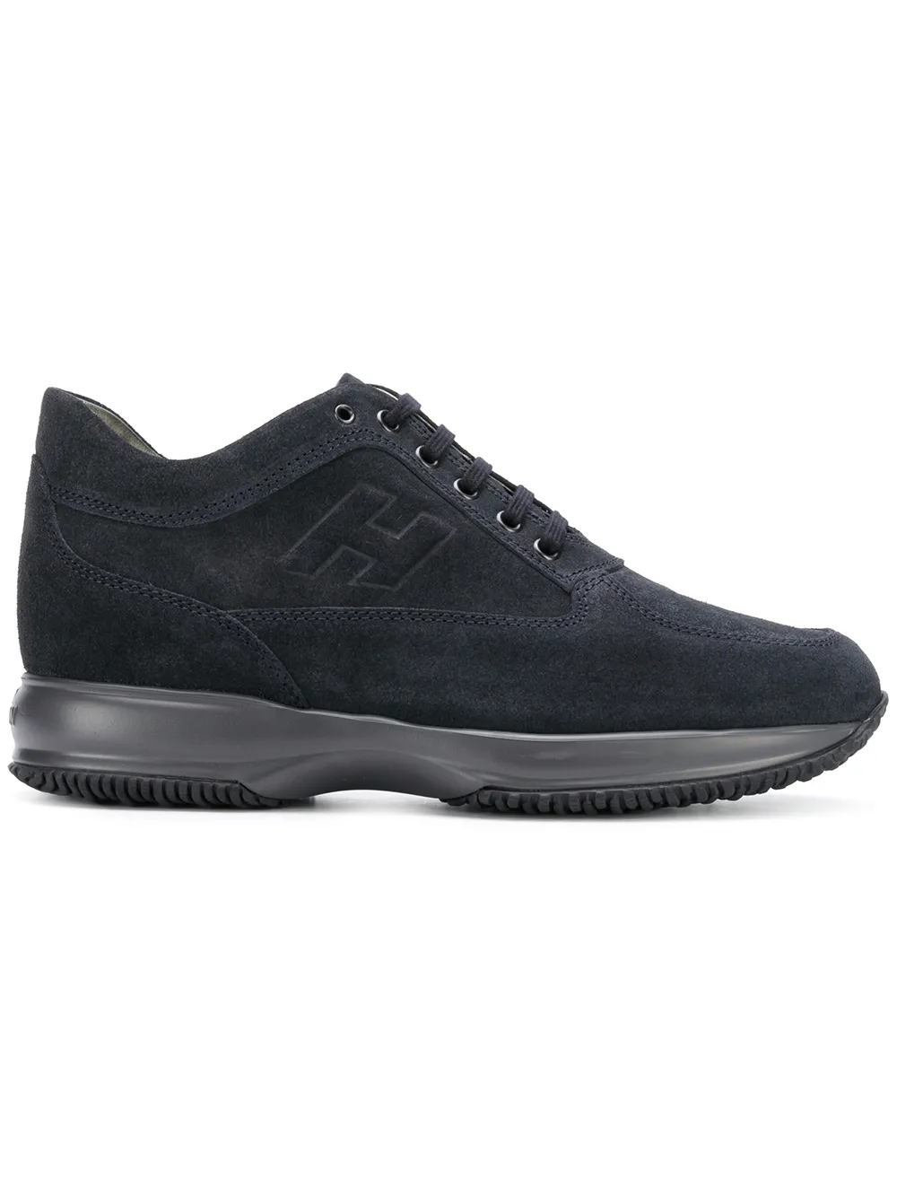 Hogan side logo sneakers Blue