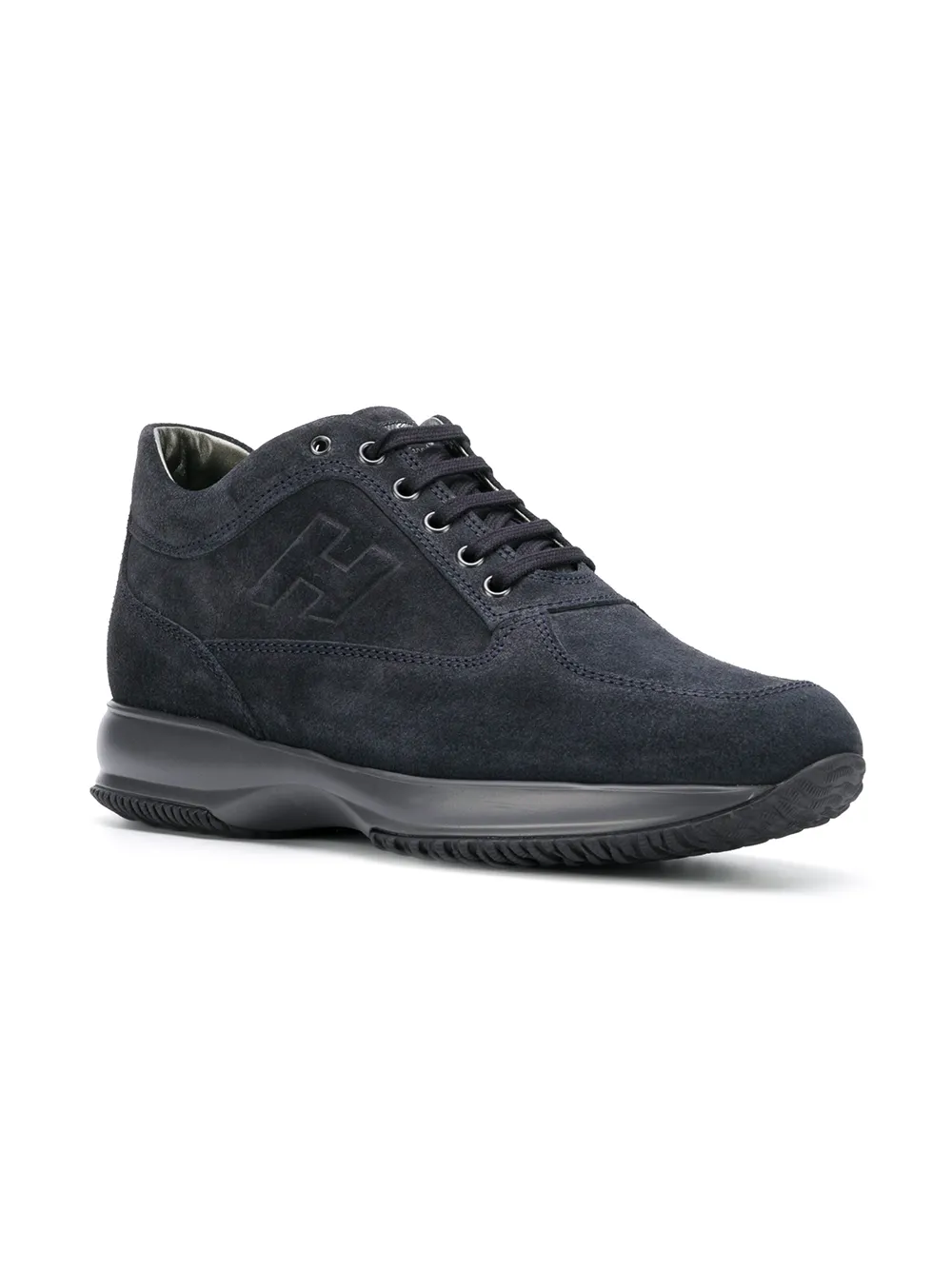 Hogan sneakers met versierd logo Blauw