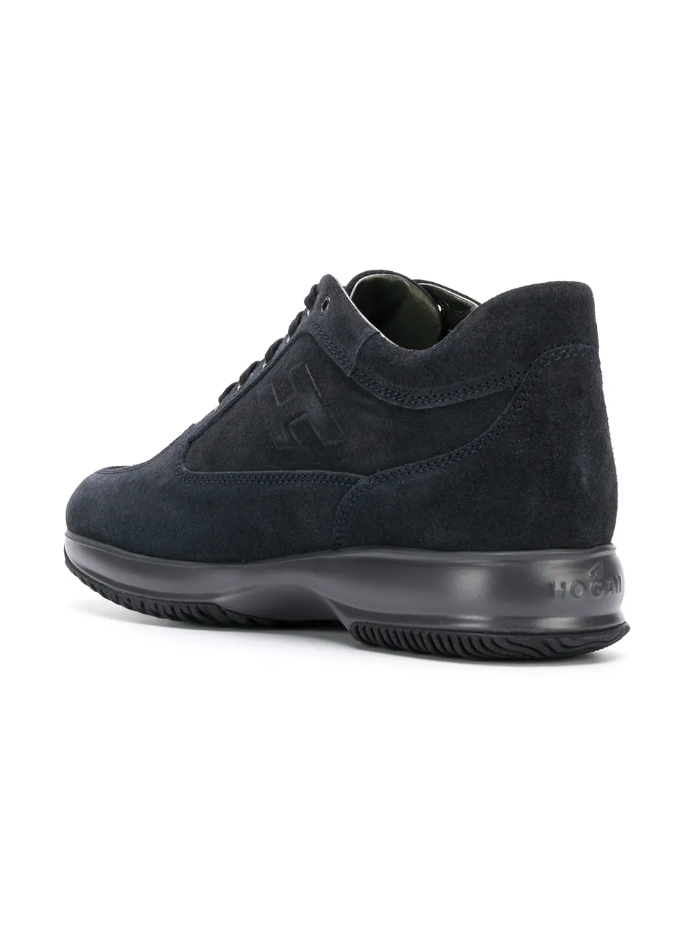 Hogan sneakers met versierd logo Blauw