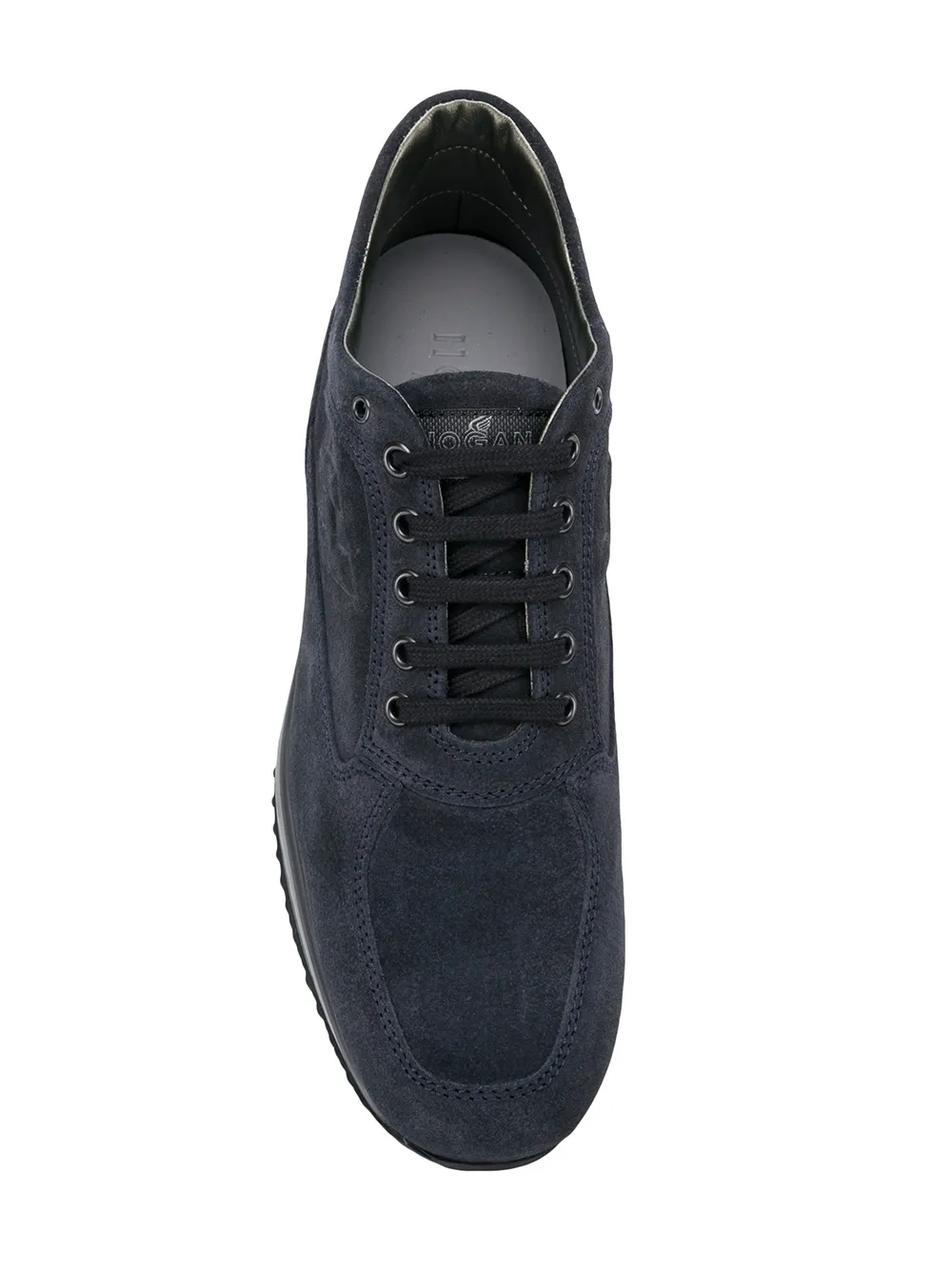 Hogan sneakers met versierd logo Blauw
