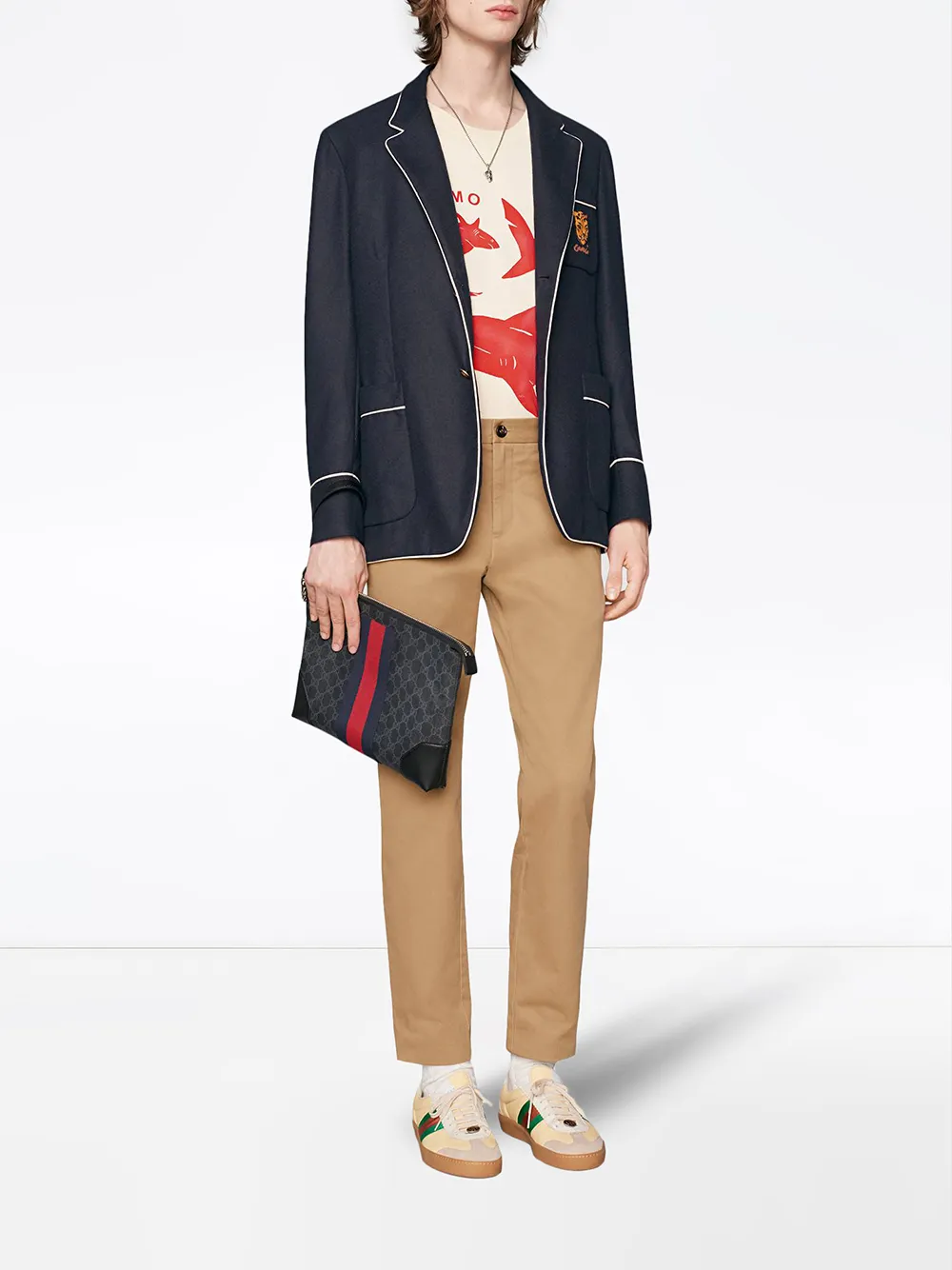 gucci shark t shirt