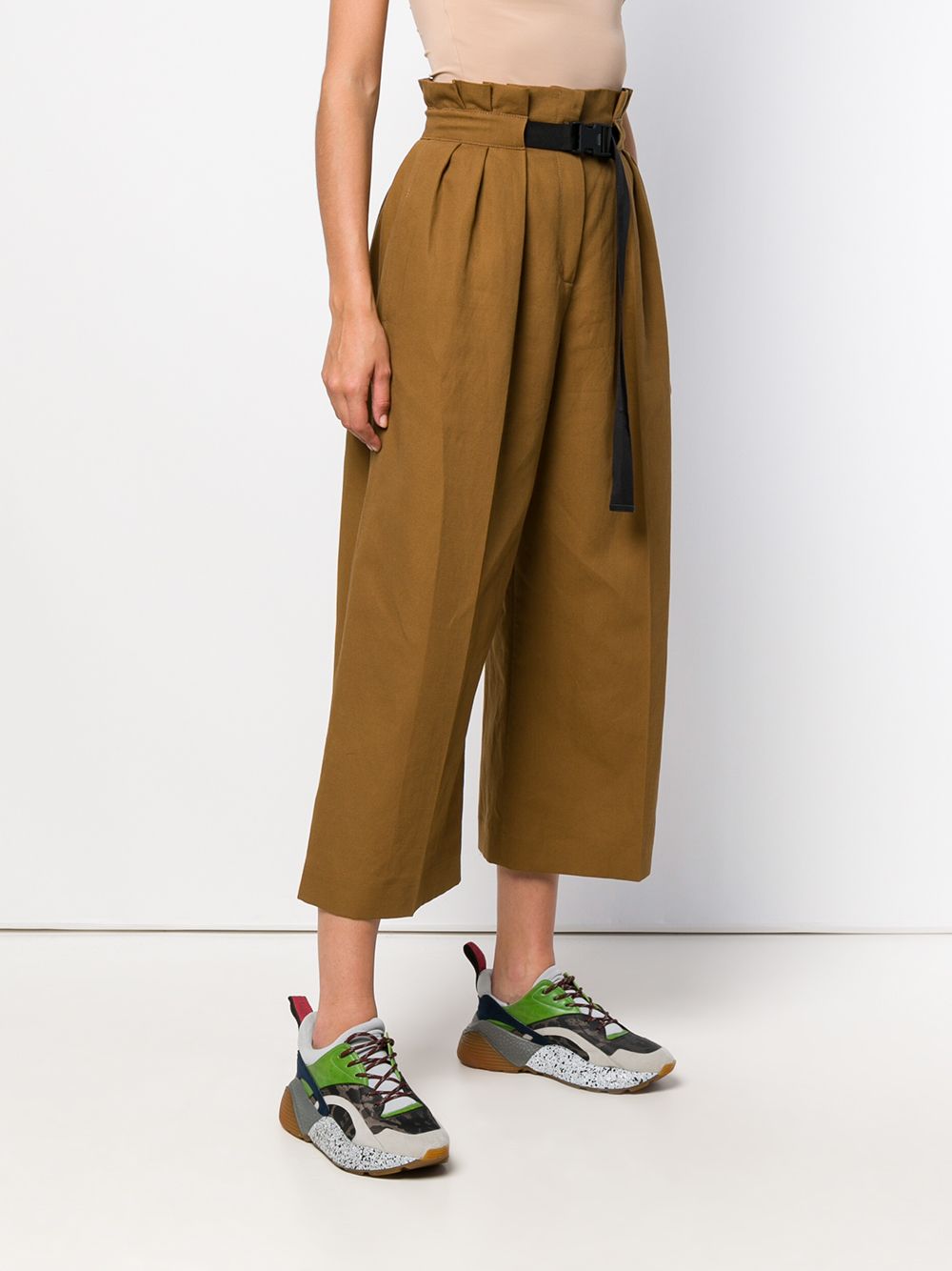 фото Kenzo cropped high waisted trousers