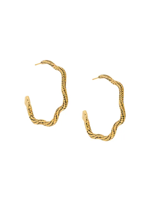 Aurelie Bidermann snake hoop earrings