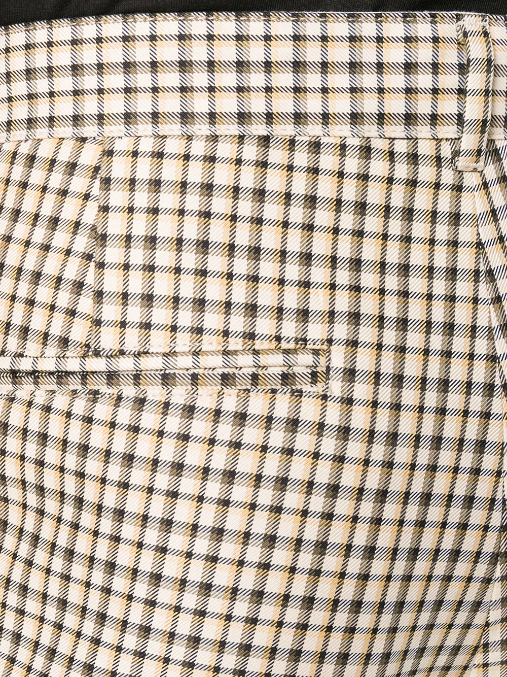 Kenzo geruite print getailleerde broek Beige