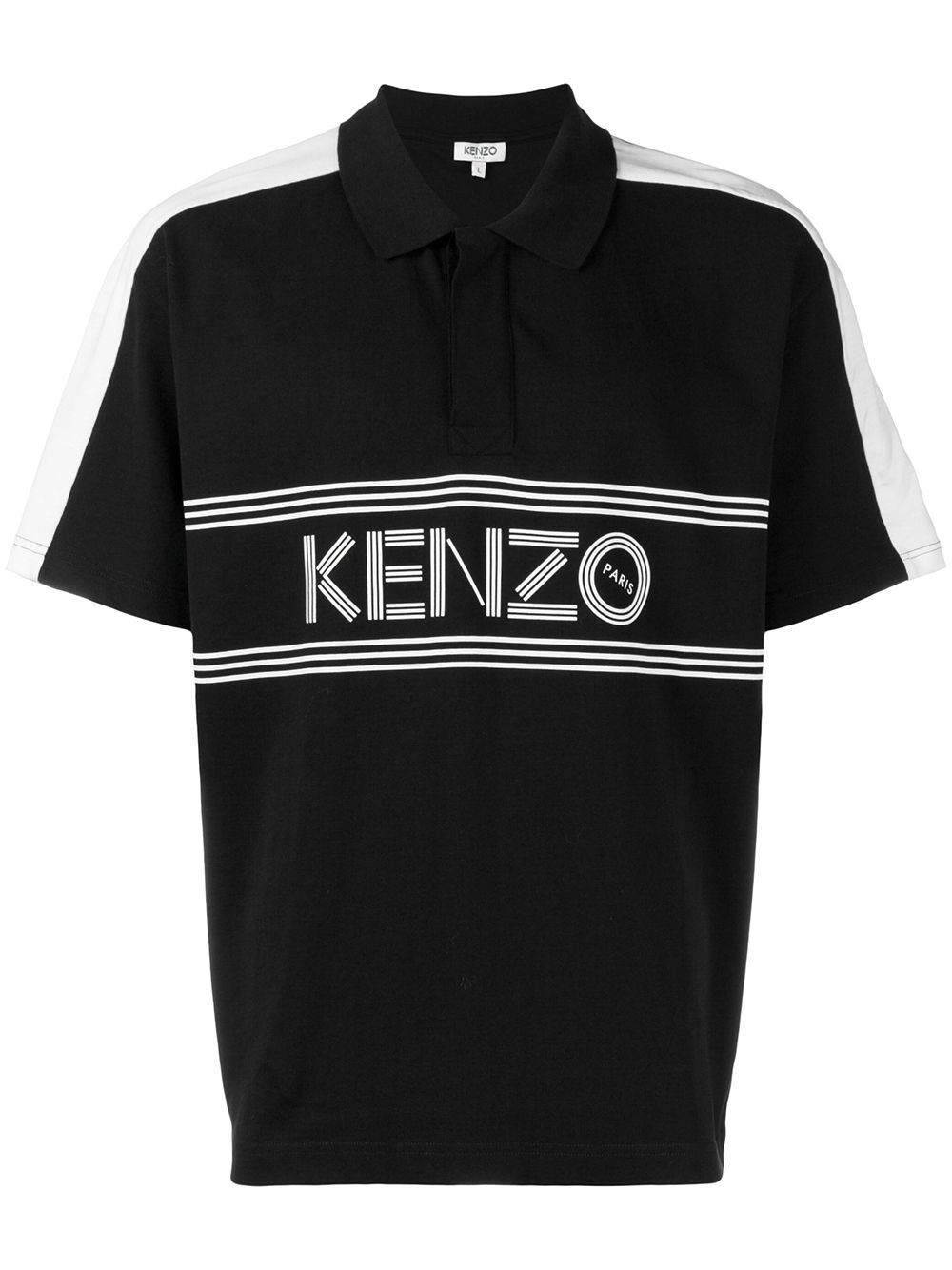 фото Kenzo топ-поло с короткими рукавами и логотипом