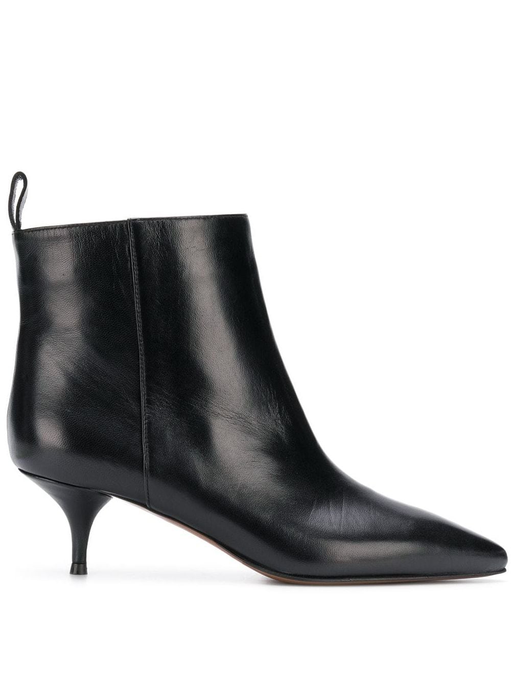 L'Autre Chose ponted toe boots - Black