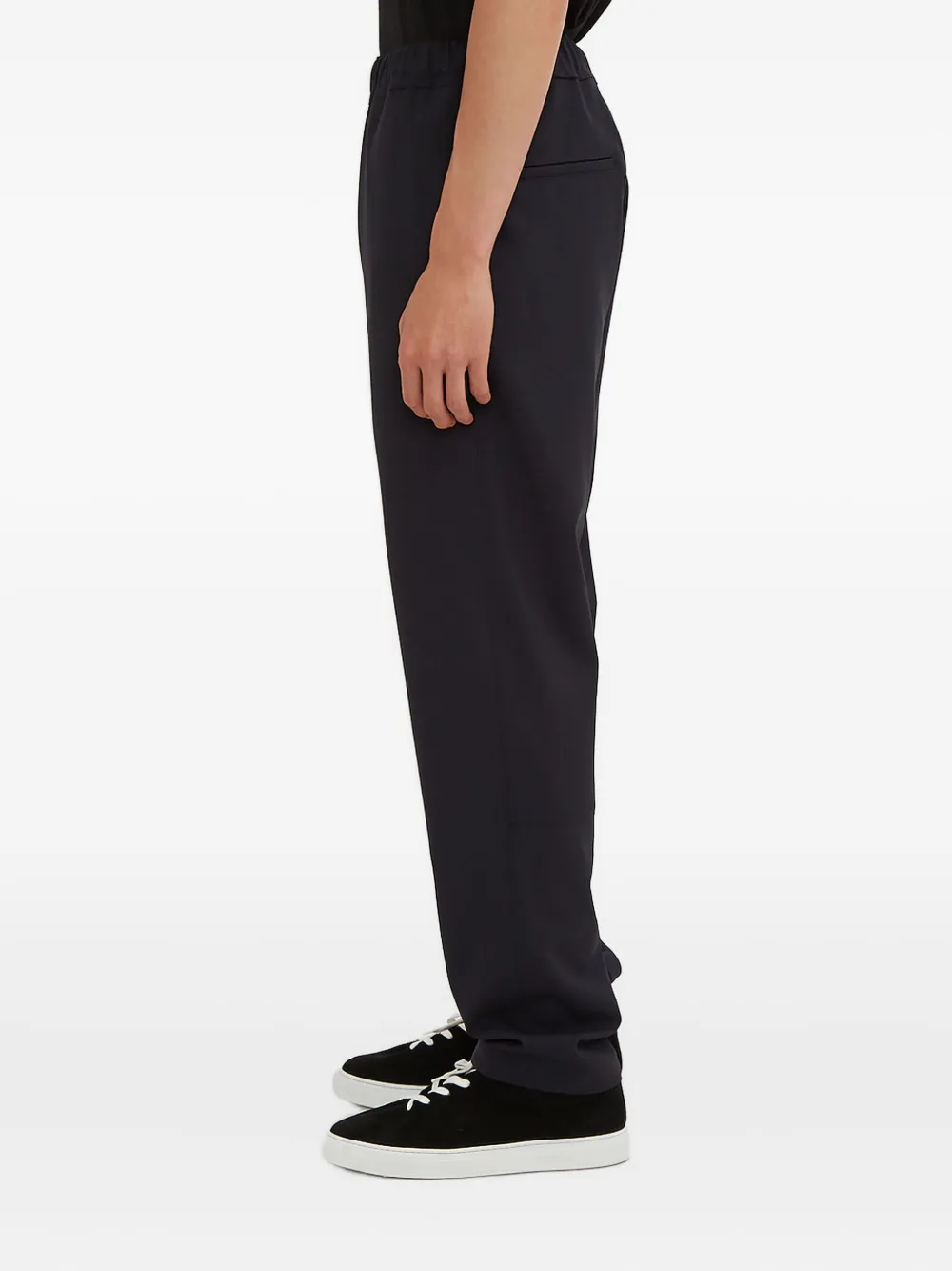 OAMC virgin wool loose-fit trousers | Blue | Image 1