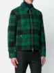 AMI Paris plaid zipped jacket
