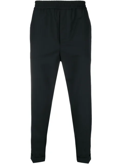 Click to view more detailed imagery on our partner's website Ami Alexandre Mattiussi Elasticated Waist Trousers In 001 Black