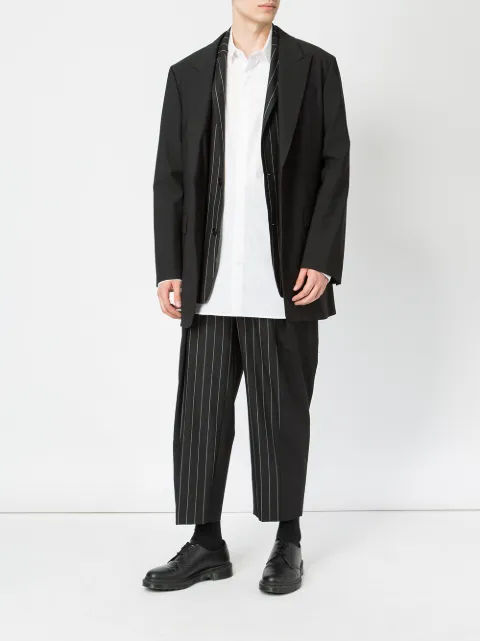 JUUN.J JUUN.J DOUBLE LAYER JACKET - BLACK