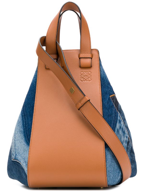 LOEWE Hammock Medium Denim Bag - Farfetch