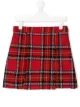 الصورة 1 من Oscar De La Renta Kids تنورة كاروهات على شكل حرف A